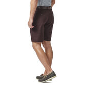 Cool 18&reg; Pro Graphic Windowpane Short, Wine view# 2