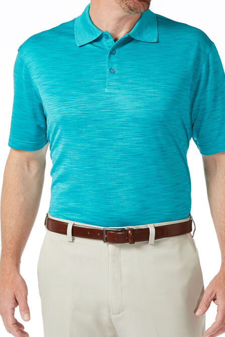 Space Dye Polo, Lake Blue view# 1