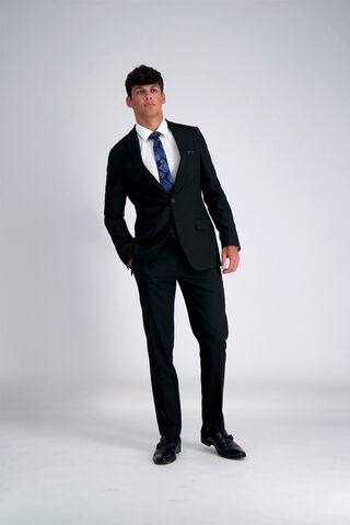 J.M. Haggar Premium Stretch Suit Jacket, Black