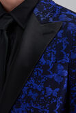 J.M. Haggar Floral Butterfly Camo Sport Coat, Cool Blue view# 2