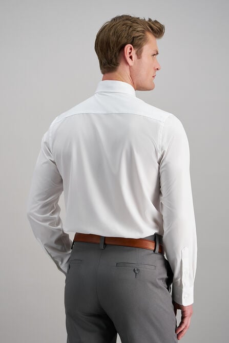Smart Wash&reg; Dress Shirt - White, White view# 4