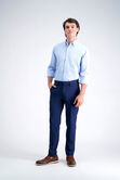 Smart Wash&trade; Dress Shirt - Blue, Light Blue view# 3