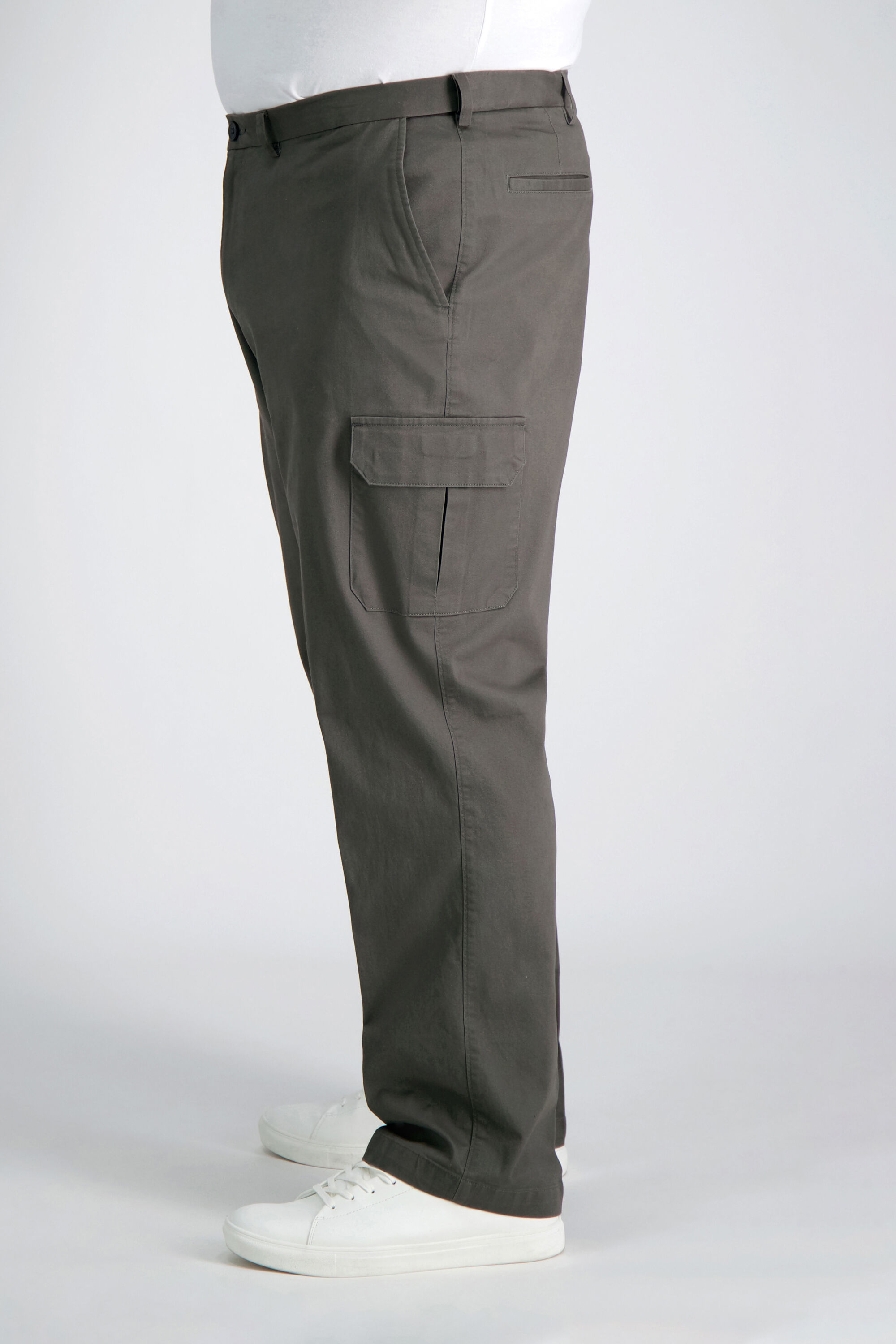 Mens stretch store waist cargo pants