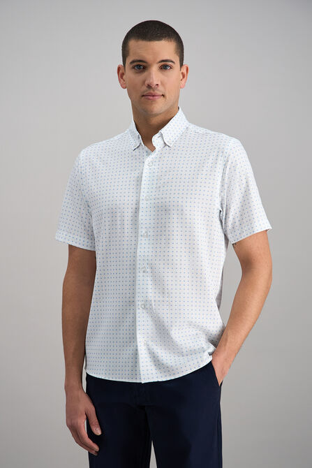Short Sleeve Performance Button-Down Shirt,  view# 1