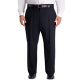Big &amp; Tall Active Series&trade; Herringbone Suit Pant, Black, hi-res