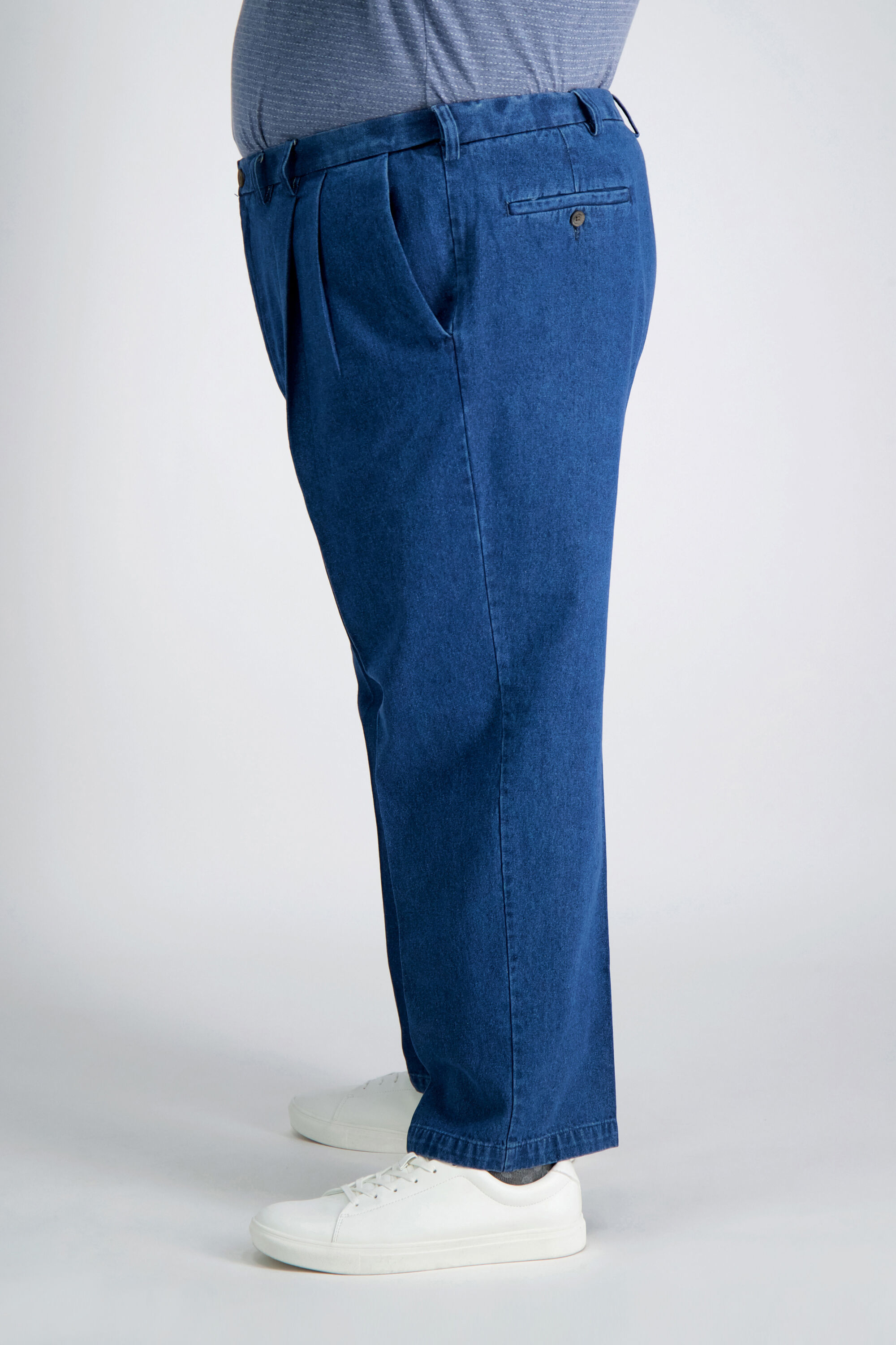 Big & Tall Work to Weekend Denim | Classic Fit, Pleated, No Iron ...