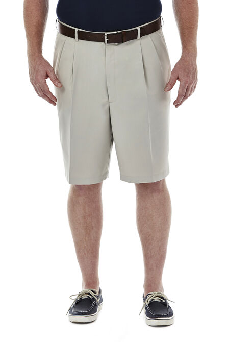 BIG &amp; TALL Cool 18&reg; Shorts, String view# 1