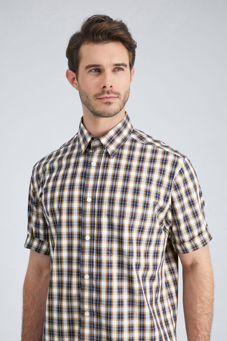 Life Khaki&trade; Plaid Shirt, Black view# 4