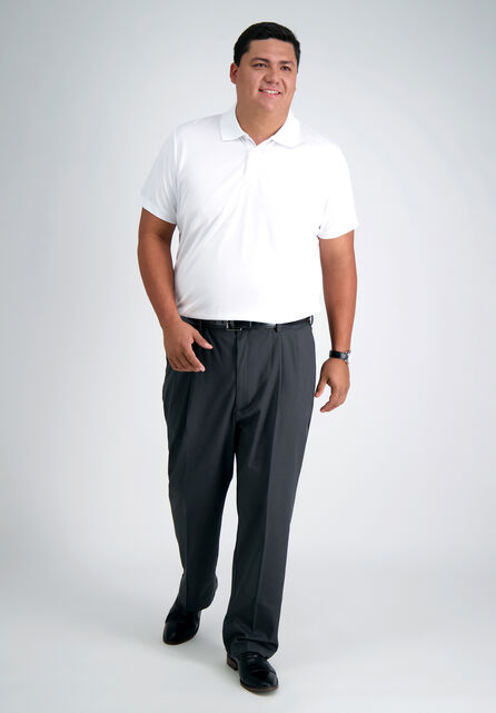 Big &amp; Tall Cool Right&reg; Performance Flex Pant, Dark Heather Grey