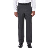Premium Stretch Tic Weave Dress Pant, Black / Charcoal view# 1