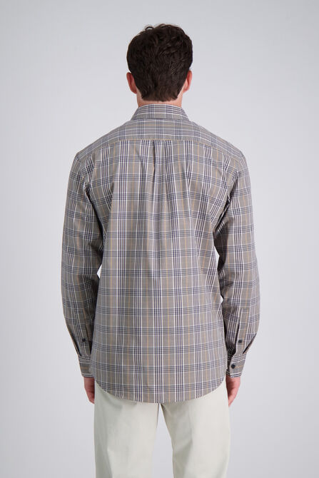 Long Sleeve Stretch Polin Plaid Shirt ,  view# 2