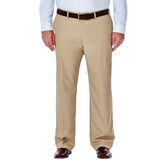 Big &amp; Tall Performance Microfiber Slacks, Tan view# 1