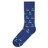 Golf Socks, Navy view# 1