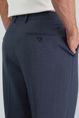 Premium Comfort Dress Pant - Checker Plaid, Navy view# 6