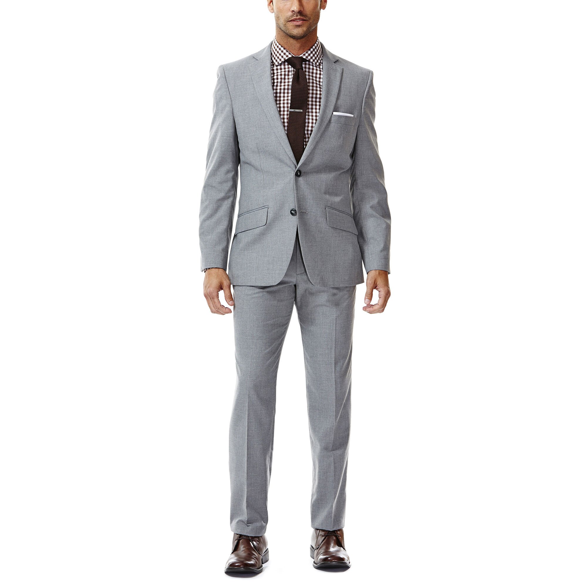 Haggar Suit Separates Jacket Light Grey (HZ70143 Clothing Suits) photo