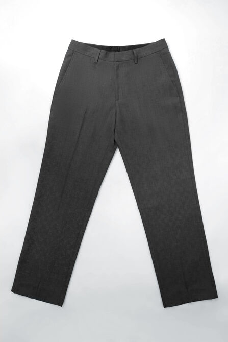 Travel Performance Suit Separates Pant, Brown Heather view# 4