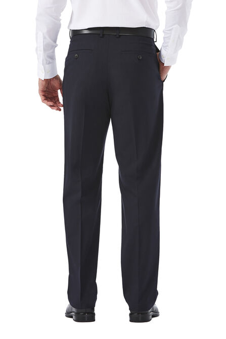 Big &amp; Tall Premium Stretch Solid Dress Pant, Navy view# 3