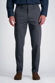 Wrinkle Free Performance Khaki Pant, Dark Grey view# 2