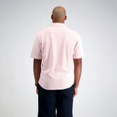 Pique Button Down Shirt - Geo Ditsy, Pink view# 2