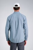 Long Sleeve Poplin Shirt, Light Blue view# 2