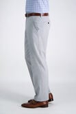 J.M. Haggar 4-Way Stretch Dress Pant, Light Grey view# 3