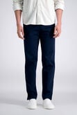 Iron Free Premium Solid 5-Pocket Pant, Dark Navy view# 2