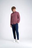 Long Sleeve Pique Shirt - Geo Ditsy,  view# 6