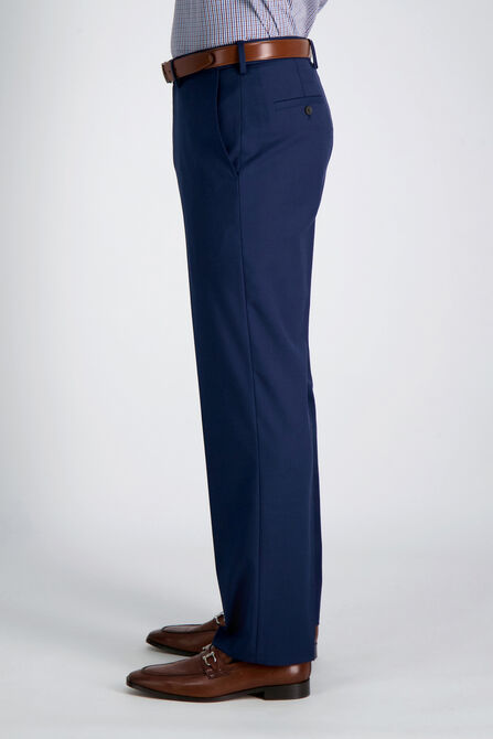 J.M. Haggar Texture Weave Suit Pant, Midnight view# 3