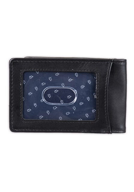 RFID Bifold Wallet with Removable Money Clip - Best Dad Ever Engraving, Black