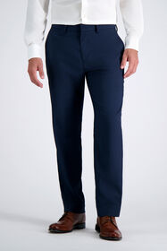 J.M. Haggar Prominent Twill Suit Pant, Navy, hi-res
