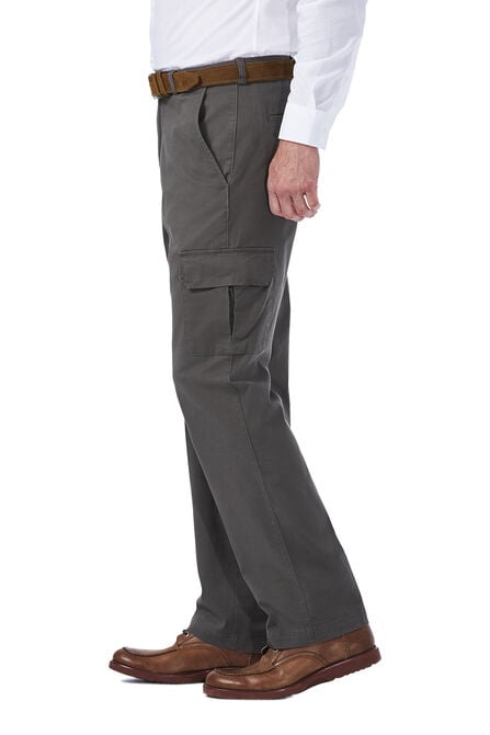 Stretch Comfort Cargo Pant, Medium Grey view# 2