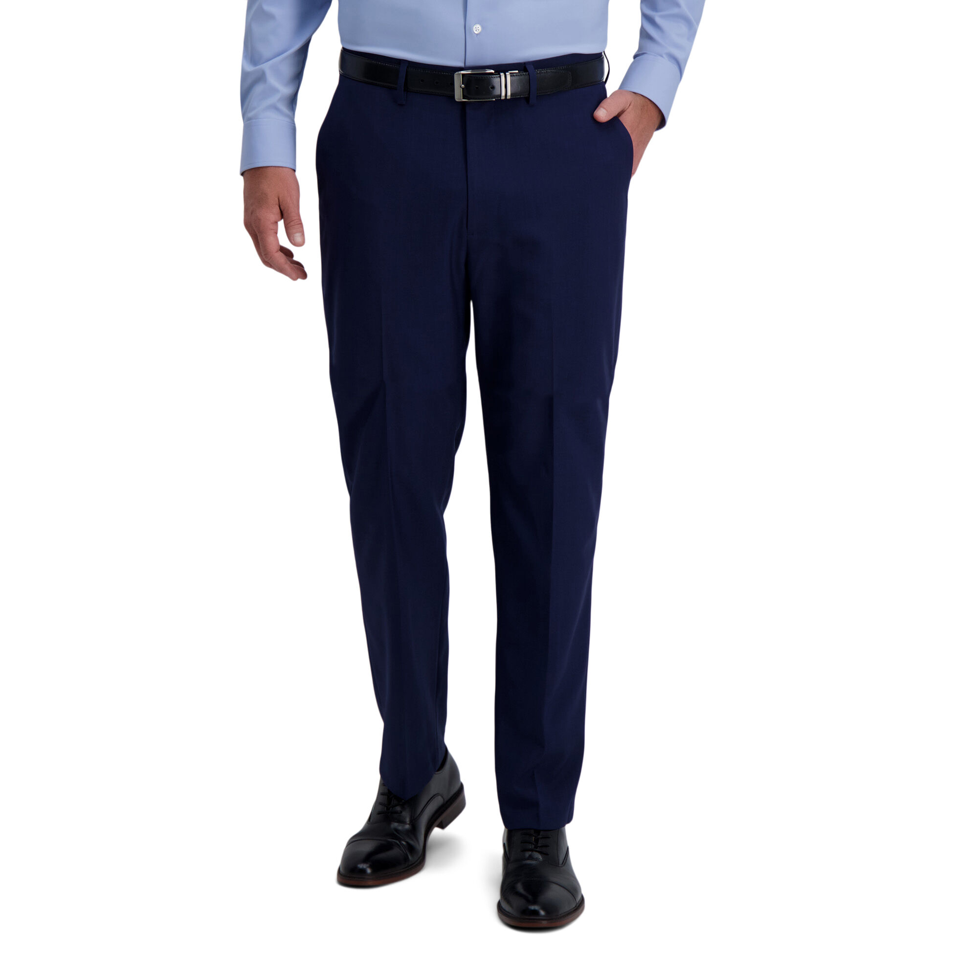 Haggar Smart Wash Repreve Suit Separate Pant Midnight (HY01000 Clothing Pants) photo