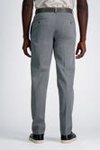 Wrinkle Free Performance Khaki Pant, Heather Grey view# 4