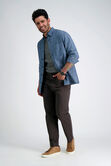 Iron Free Premium Solid 5-Pocket Pant,  Espresso view# 1