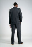 Big &amp; Tall J.M. Haggar Premium Stretch Suit Jacket, Dark Heather Grey view# 4