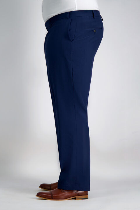 Big &amp; Tall Smart Wash&reg; Suit Separate Pant, Midnight view# 2