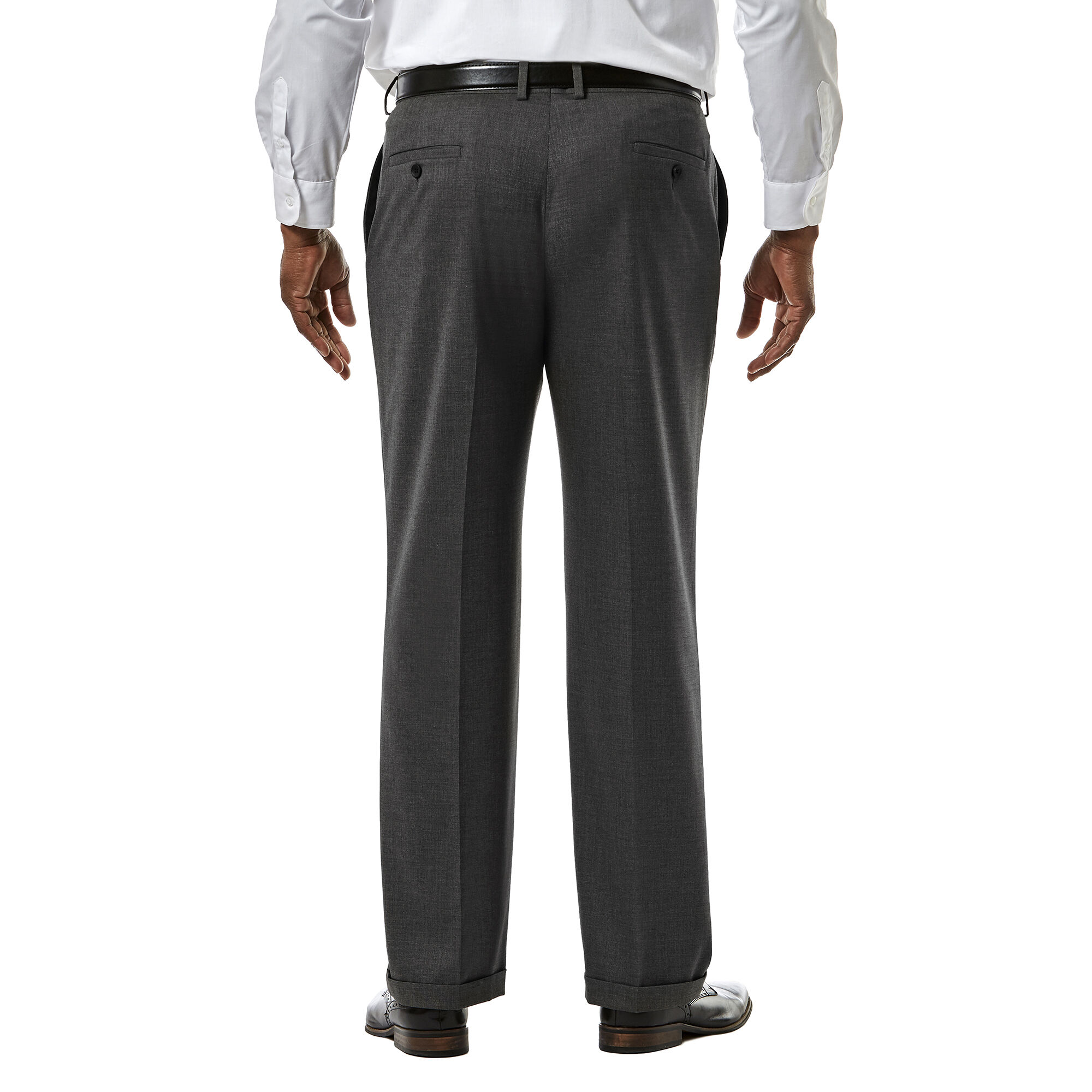 Big & Tall J.M. Haggar Premium Stretch Suit Pant - Pleated Front Big & Tall J.M. Haggar Premium Stretch Suit Pant - Pleated Front