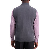 1/4 Zip Sweater Vest, Iron Htr view# 2