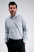 Premium Performance Dress Shirt - Multi Check, White view# 1