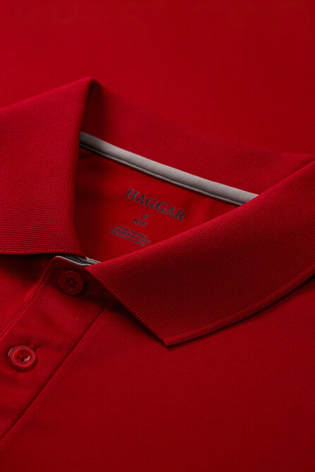 The Active Series&trade; Performance Poly Polo, Red view# 5