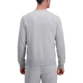 Pullover Fleece Sweatshirt, Heather Grey view# 2