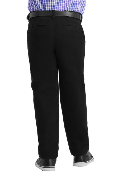 Boys Sustainable Chino &#40;4-7&#41;, Black view# 3