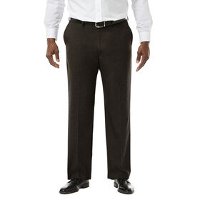 Big &amp; Tall J.M. Haggar Premium Stretch Suit Pant - Flat Front, Chocolate, hi-res