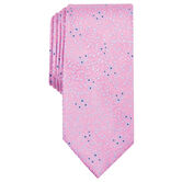 Pink Floral Ditsy Tie, Navy view# 1