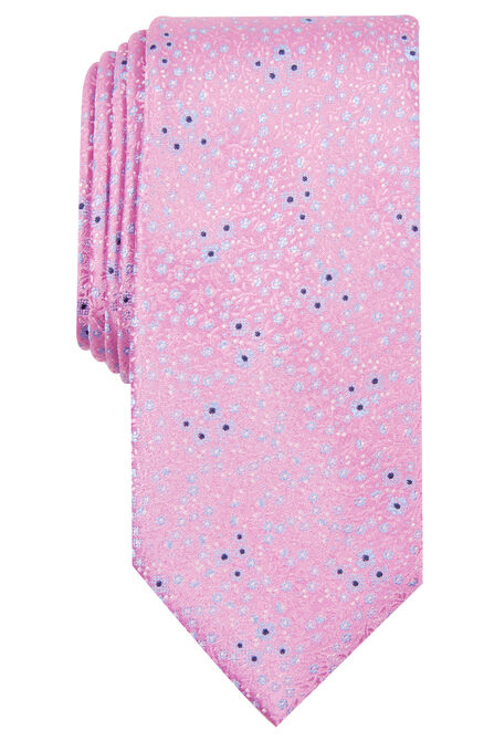 Pink Floral Ditsy Tie, Pink view# 1