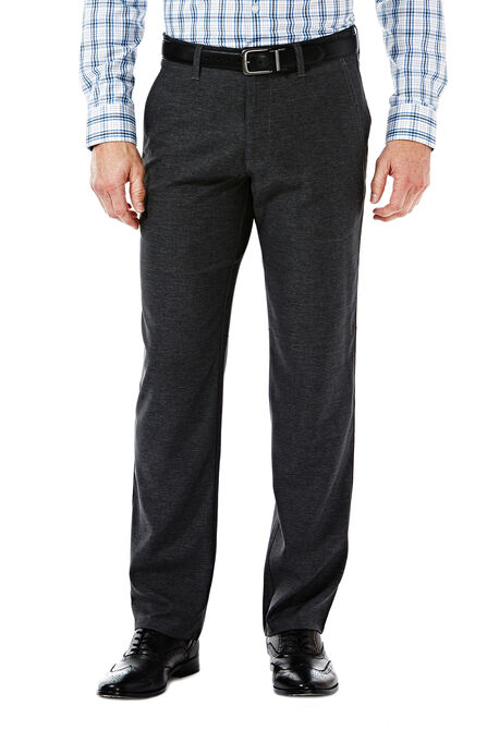 Haggar InMotion Active Pant, Charcoal Htr view# 1