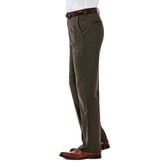 Big &amp; Tall Premium Stretch Solid Dress Pant, Medium Brown view# 2