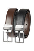 32mm Reversible Dress Belt, Dark Brown view# 3
