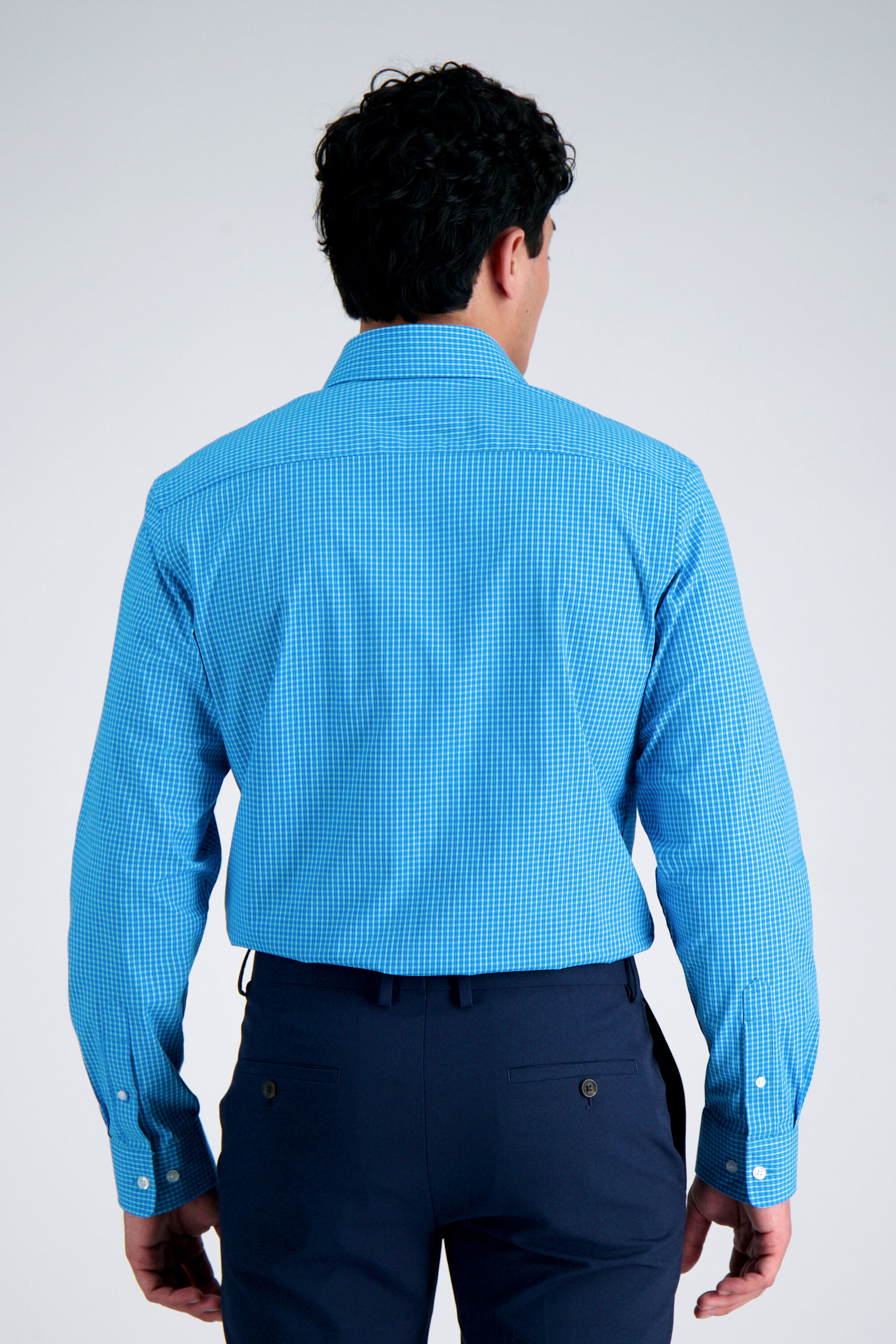 Premium Comfort Dress Shirt Aqua