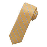 Wide Stripe Tie, Yellow view# 1